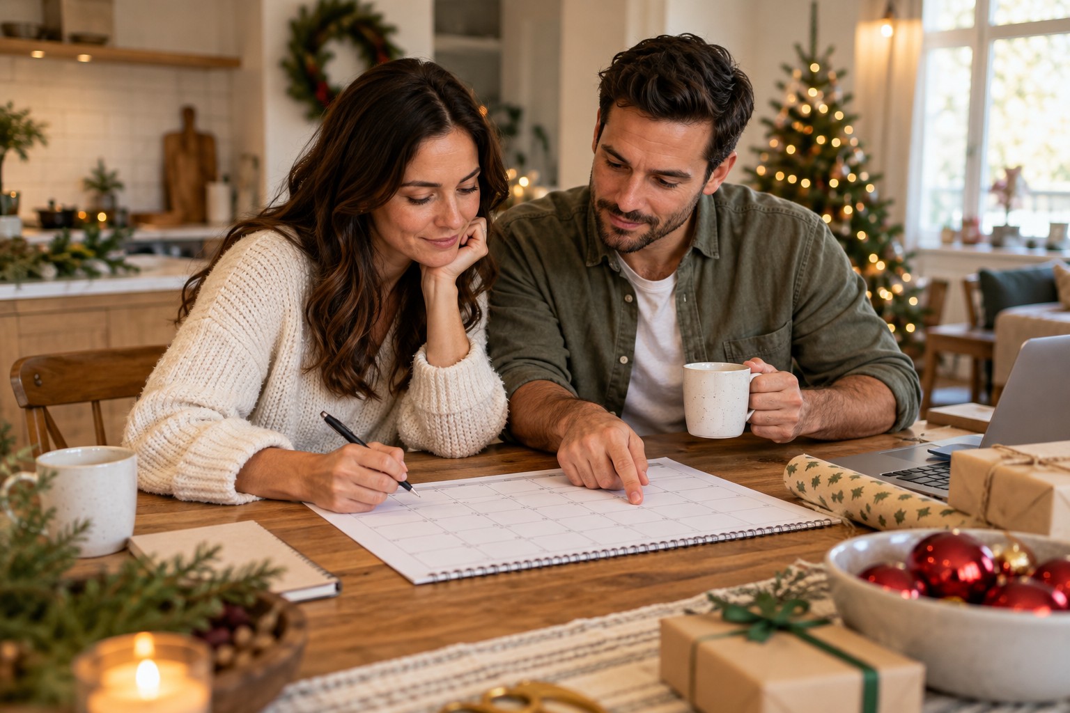 Sharing Holiday Planning Before One Person Becomes the Organizer