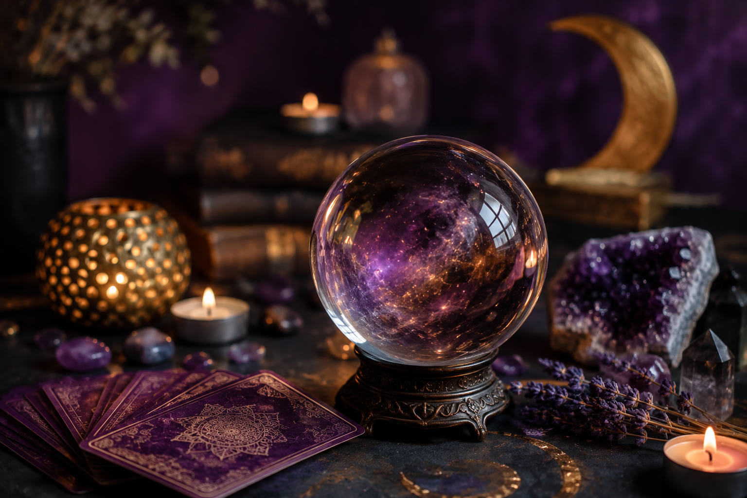 Person preparing questions before speaking with a psychic advisor